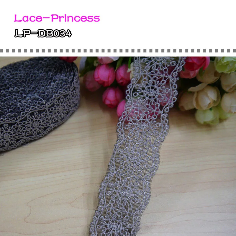Сетчатая вышивка из полиэстера черного и золотого цвета 5 ярдов 4 см|lace diy|embroidery