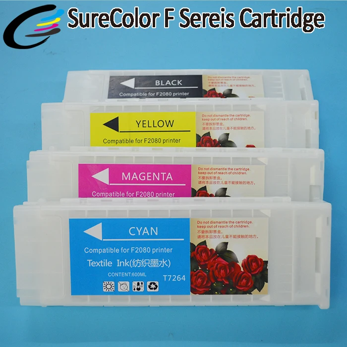

2017 Hot New Products for Epson SureColor F2000 Printer Ink Cartridge with Textile Ink