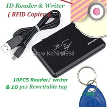 10pccs Новый USB 125 кГц RFID считыватель идентификационная карта копир