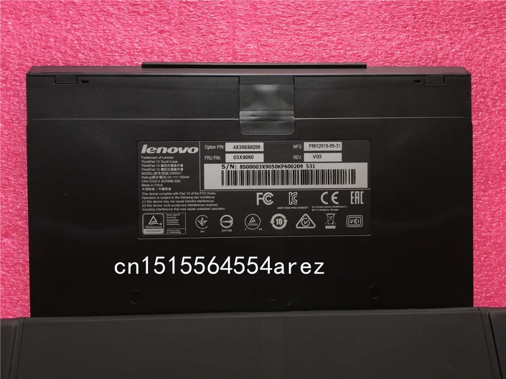 Планшет lenovo ThinkPad 10 с сенсорной клавиатурой etymon, кожаный чехол, американский, японский, французский, болгарский, венгерский, финский, 03X9046