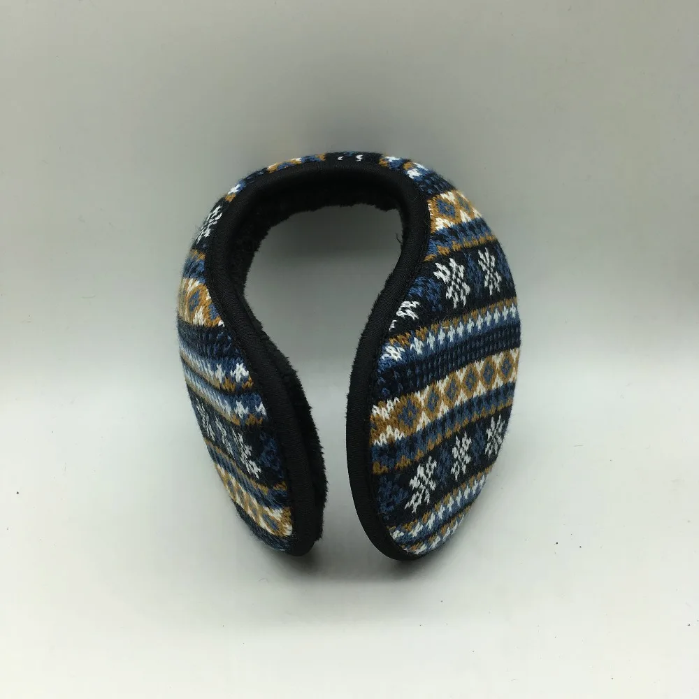 Вязаные теплые Наушники унисекс в виде снежинок|earwarmer|earmuffsknitted earmuff |
