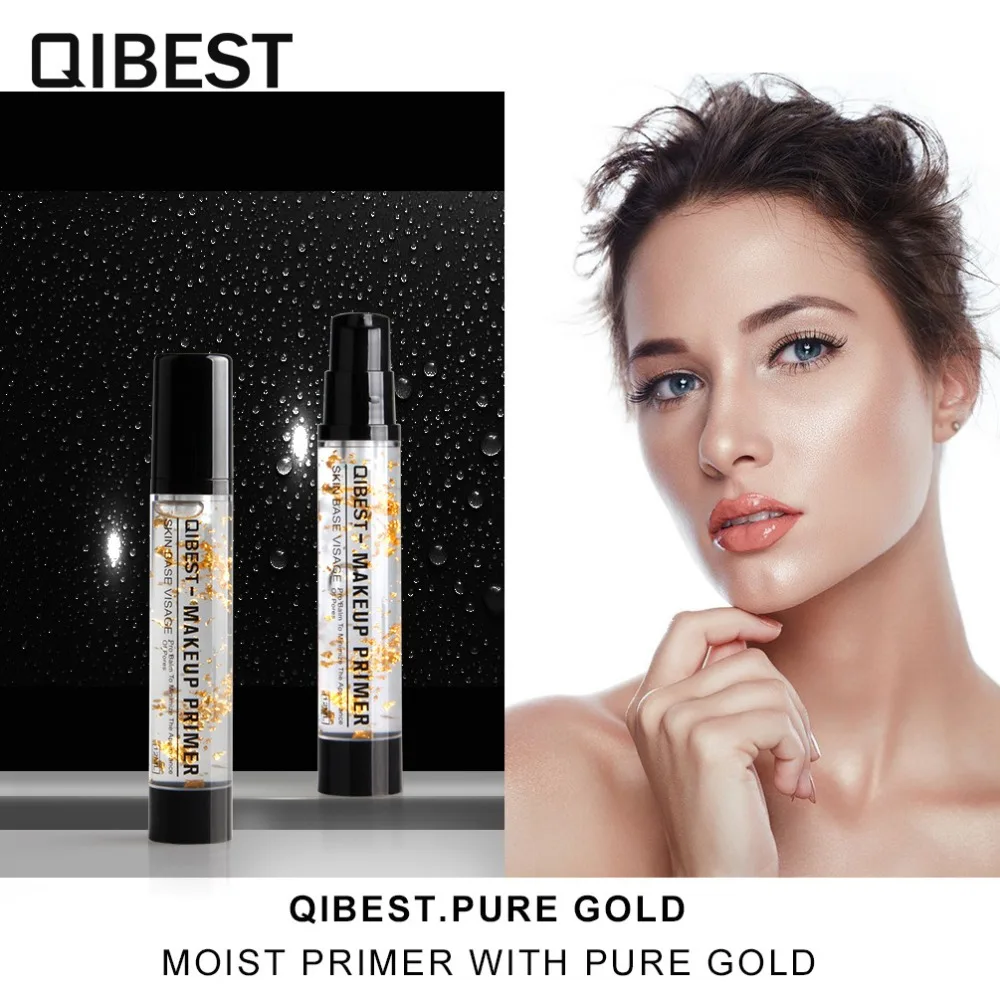 QIBEST 24 K Gold Сыворотки коллаген от морщин отбеливающий крем для лица Чистая