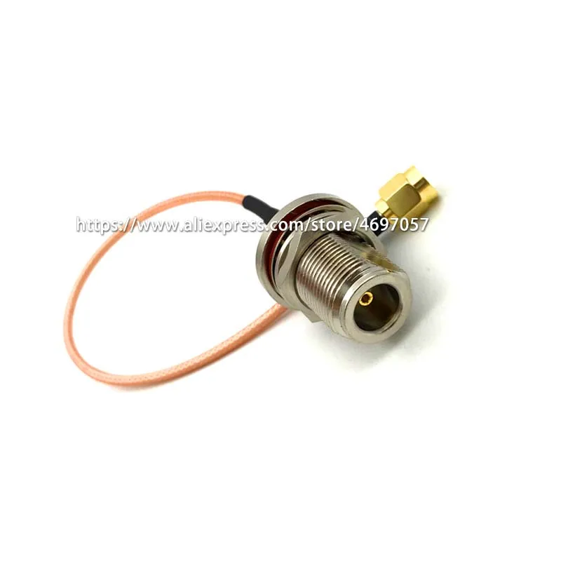 Высокое качество N мама к SMA штекер Pigtail RF кабель RG316 20 см