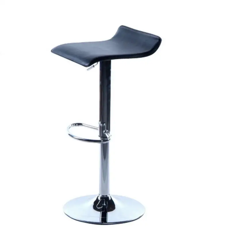 Оптовая цена простой модный барный стул поворотный стулья с регулируемой
