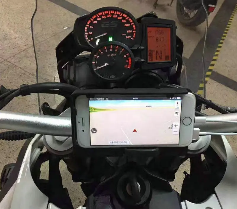 Мобильный телефон навигационный кронштейн USB зарядка телефона для BMW F700GS 13 17|bracket