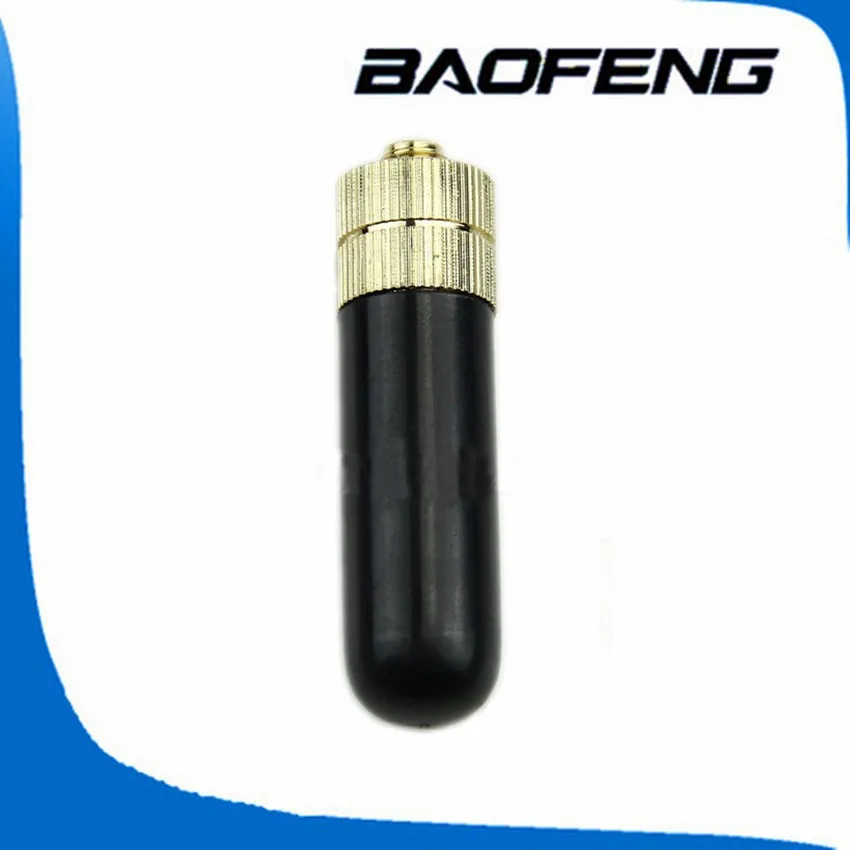 2 шт. новая Двухдиапазонная UHF VHF SRH805S SMA гнездовая антенна для TK3107 Baofeng рация радио |