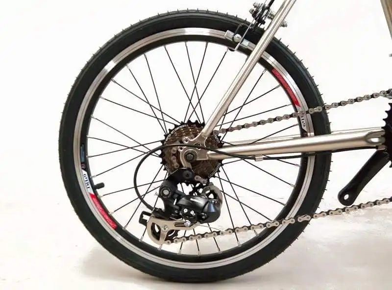 Дорожный велосипед 14 скорость chromoly стали 20 дюймов Мини дорожный мотоцикл