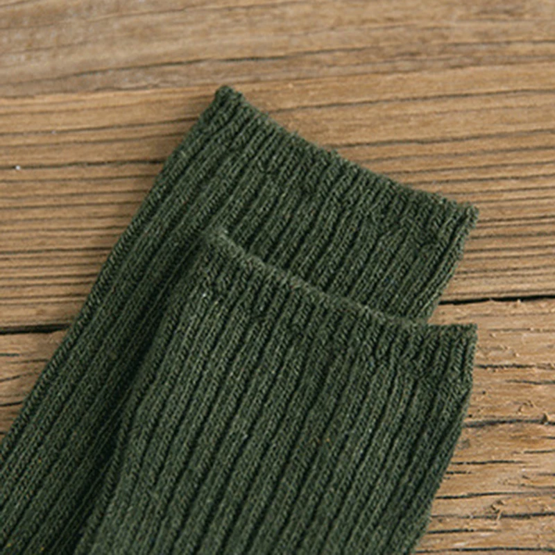 Носки Женские однотонные стиль Харадзюку толстые мягкие унисекс пара носков