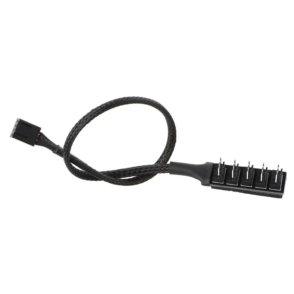 От 1 до 5 4-контактный Molex TX4 PWM разветвитель вентилятора охлаждения процессора