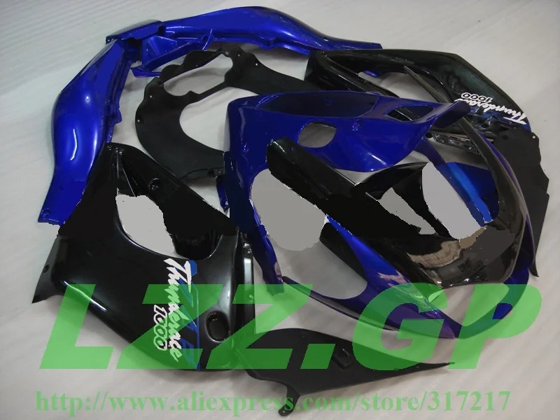 

Painted Blue black Fairings for YAMAHA YZF1000R 96 97 98 99 00 01 02 03 04 05 06 07 #2tt6a YZF 1000R 96-07 1996 2007 fairing kit