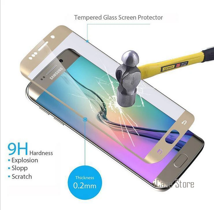 Премиум 3D изогнутые с полным охватом закаленное Стекло Экран Защитная пленка для