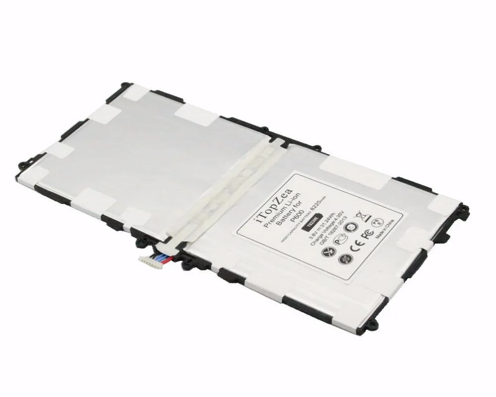ITopZea 8220 мА/ч T8220E T8220C запасная батарея для Samsung Galaxy Note 10 1 P600 T520 SM P601 P605 P607 +