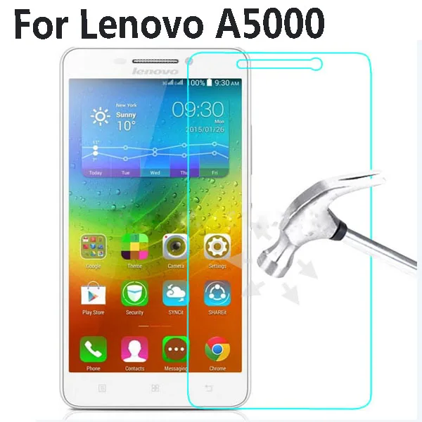 9H 0 3 мм 2.5D защитное закаленное стекло для экрана Lenovo A5000 защитная пленка|tempered glass