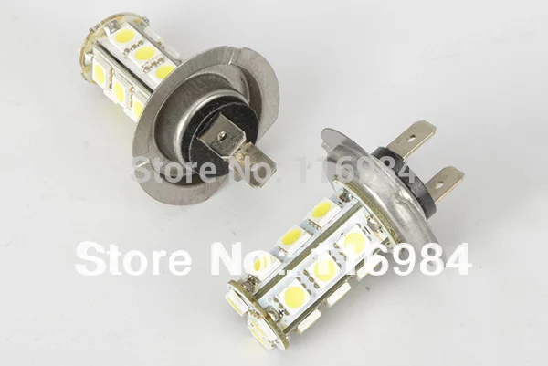 1 шт. автомобисветильник светодиодные лампы H7 18 SMD 5050 12 В|Фара для авто в сборе| |