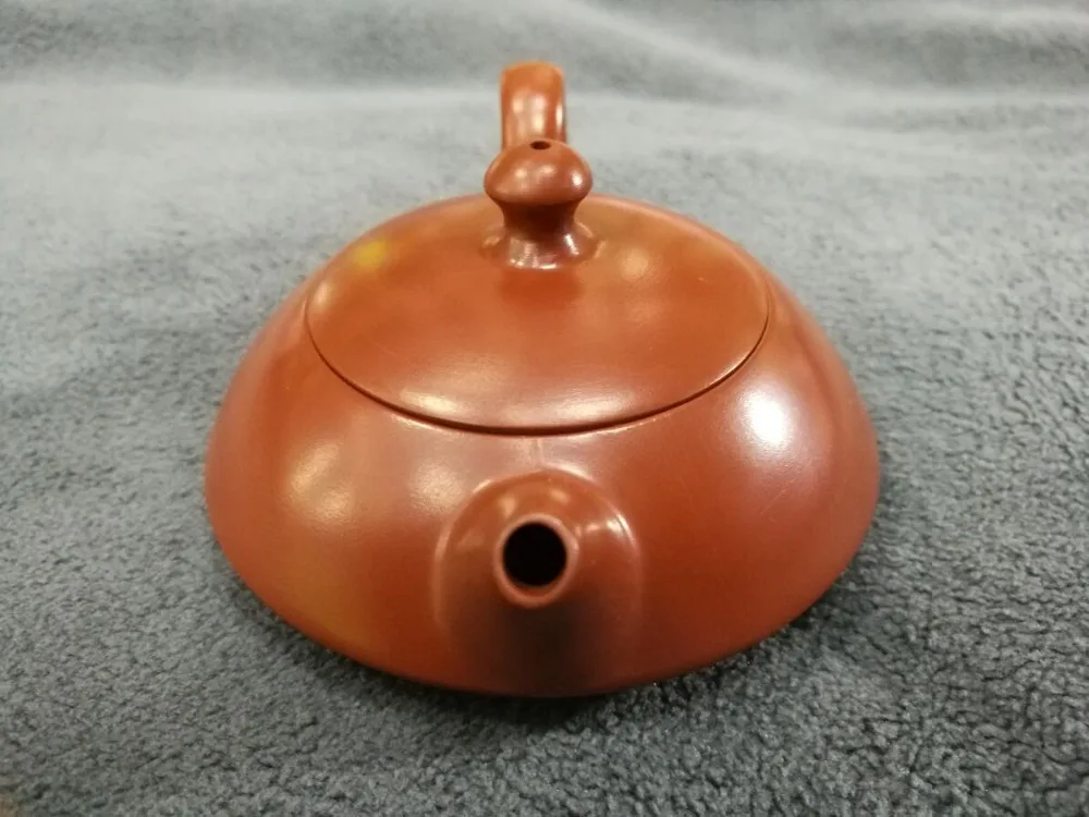 130cc чаочжоу фиолетовый песочный чайник ручной работы маленький Buttermilk