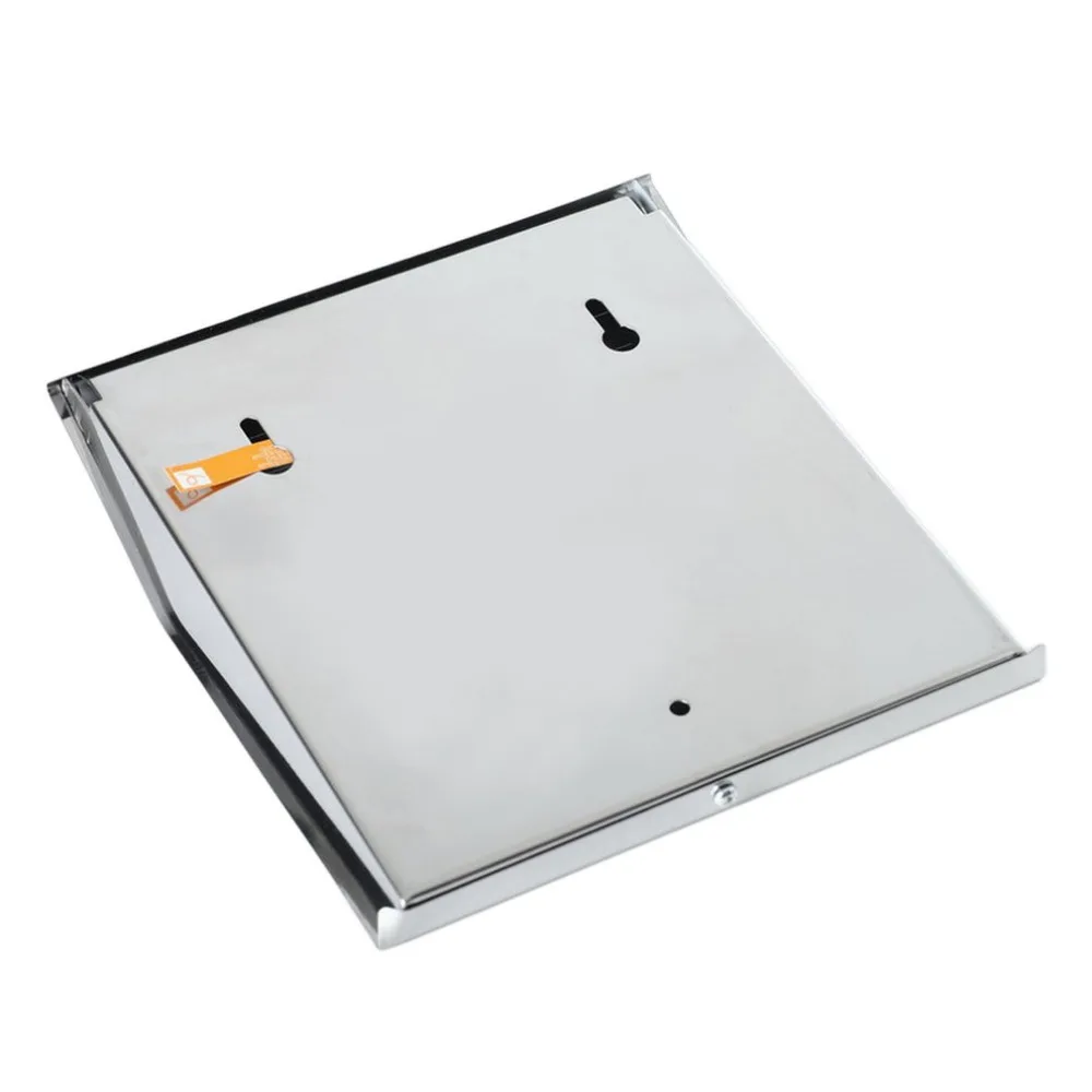 2017 Новый 2LED из нержавеющей стали на солнечных батареях дверной знак номер