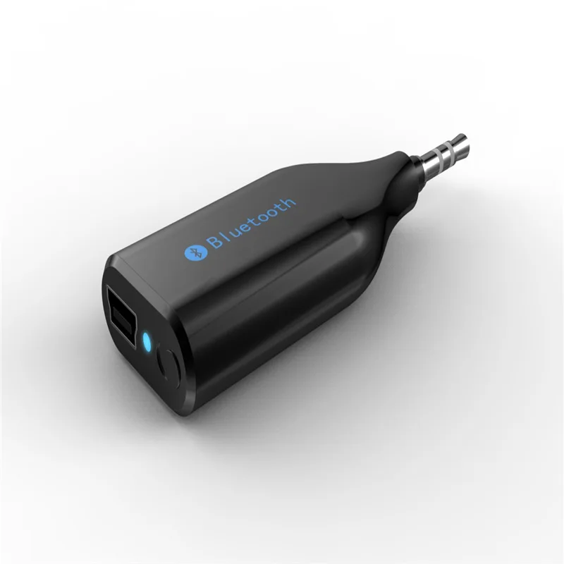 Мини музыкальный ресивер Elistooop 3 5 мм аудиоадаптер MP3 FM Bluetooth передатчик