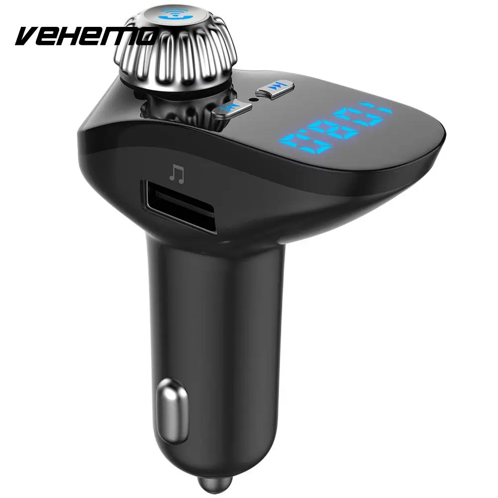 Bluetooth приемник fm-передатчик Громкая связь Универсальный fm-адаптер музыка