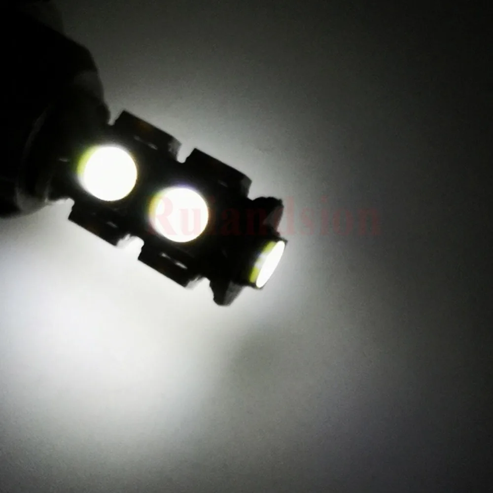 2шт 4300K Canbus без Ошибок T10 W5W 5050 9SMD SMD СВЕТОДИОДНЫЙ высокомощный автомобильный клиновидный фонарь для парковки лампа DC 12V
