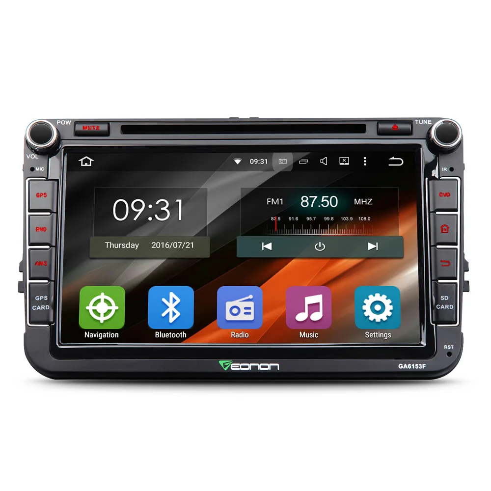 8 &quotAndroid 5.1.1 OS Специальный автомобиль DVD для Volkswagen MAGOTAN 2006 2012 и Sagitar 2005 2015 гольф 2007