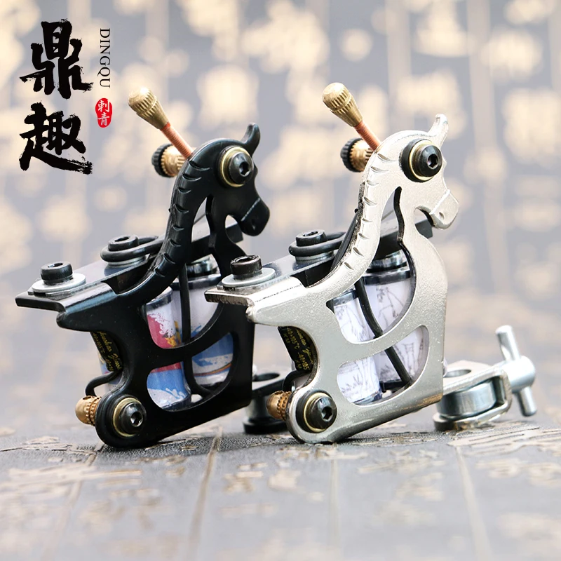 Новая Железная ручная тату-машина двойная 10 рулонов для тату-пистолета