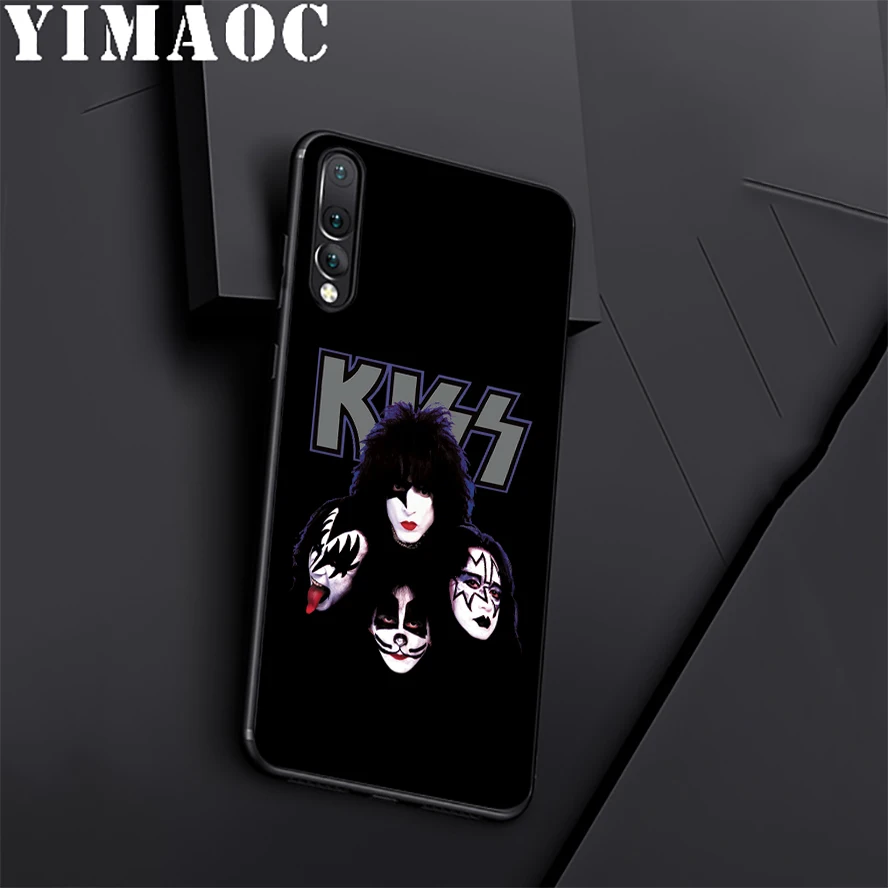 Мягкий силиконовый чехол YIMAOC Kiss Band для huawei Honor mate 10 P20 P10 P9 P8 P Smart Y6 6A 7A 7X 7C Lite Pro 2017 2018 |