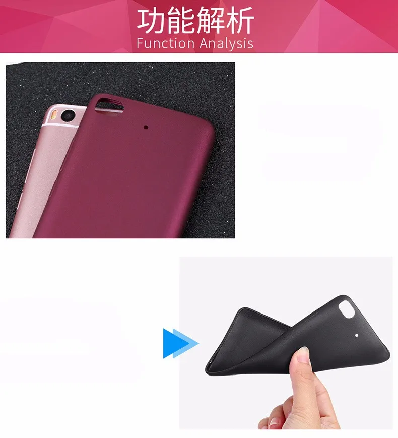 For Xiaomi 5S Case X-Level Guardian Series Soft Matte TPU Phone for Mi Scrub Silicone Utral Thin Back Cover | Мобильные телефоны и