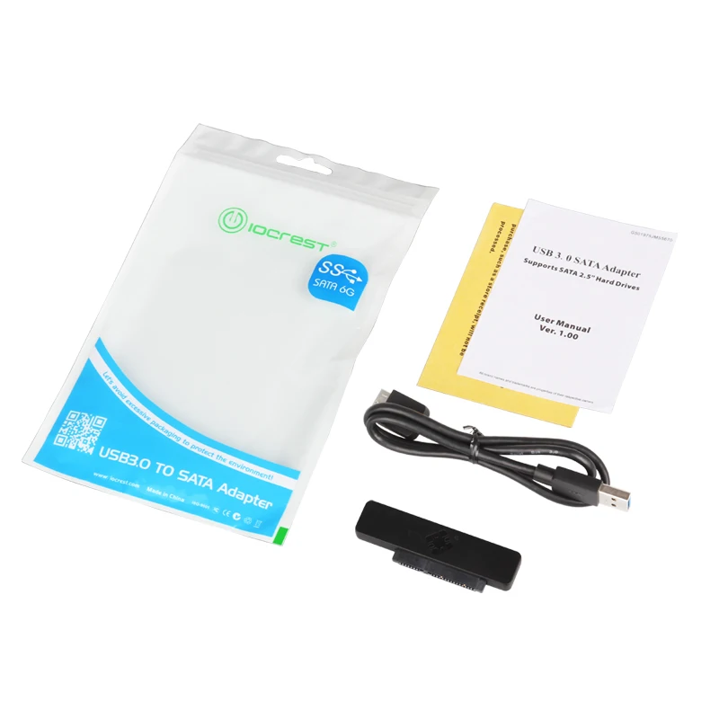 SATA-3 к USB 3.0 Поддержка Внешних 2.5 &quotSATA III 6 ГБ/сек. Жесткий Диск Кабель-Адаптер |