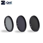 Фильтр объектива Sonovel ND2 4 8 37 40,5 43 46 49 52 55 58 62 67 72 77 82 мм нейтральная плотность для объектива камеры Canon Nikon Sony