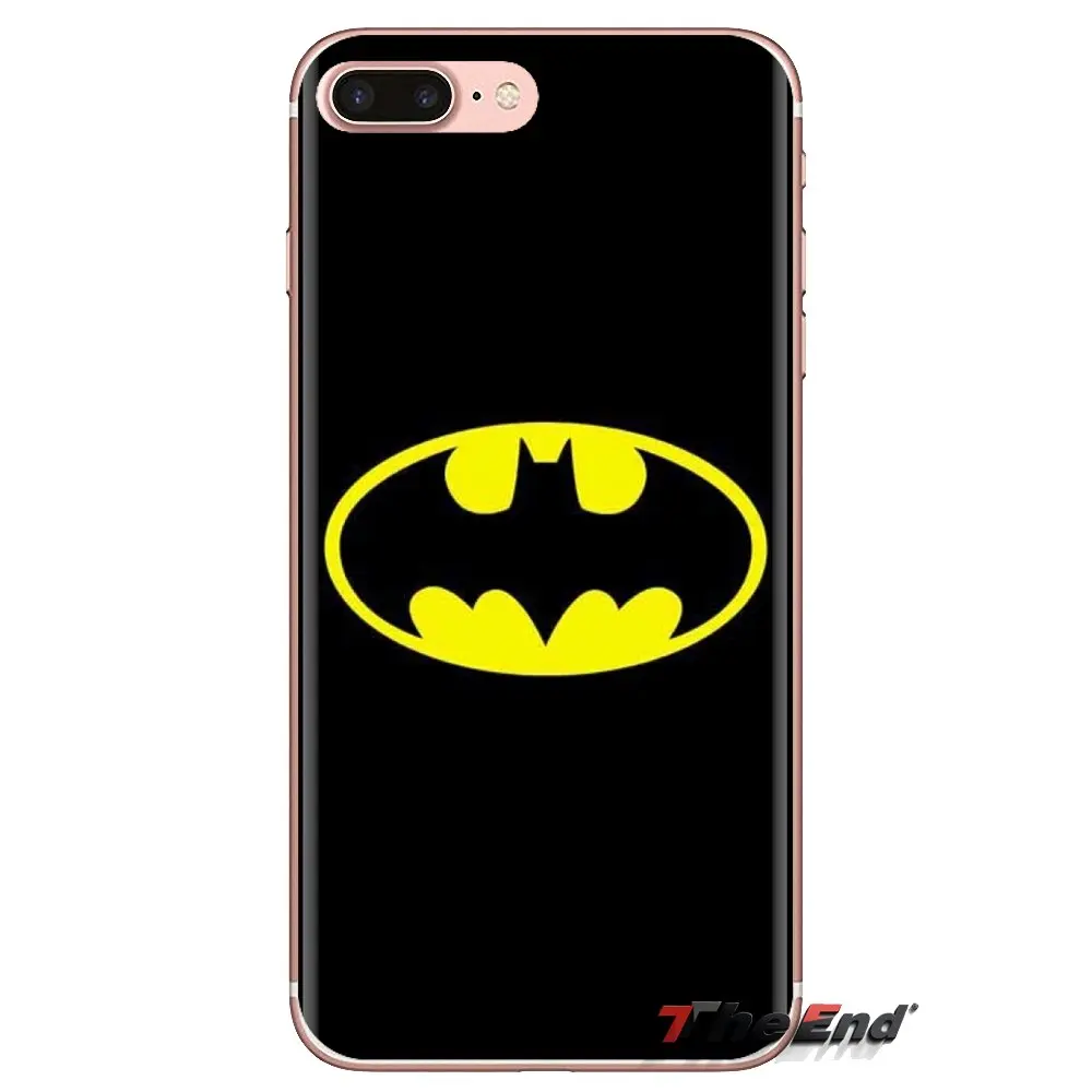 Логотип БЭТМЭН для Xiaomi Mi3 samsung A10 A30 A40 A50 A60 A70 Galaxy S2 Note 2 большое ядро Prime прозрачные