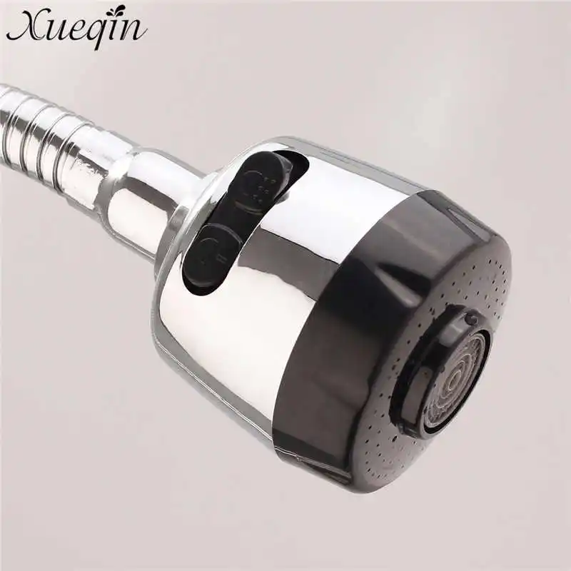 Xueqin хромированный Поворотный кухонный кран современный для раковины смесители