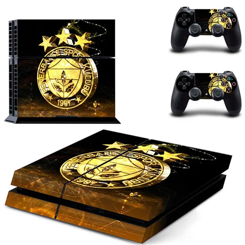 DPTM1253 Fenerbahce Spor Kulubu футбол PS4 Кожа Наклейка виниловая для sony Playstation 4 консоль и 2 контроллера PS4 Кожа Наклейка - Цвет: DPTM1253