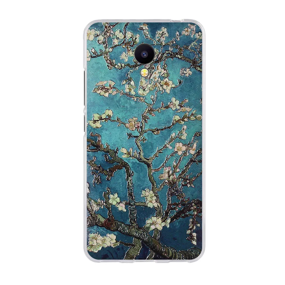 Мягкий чехол из ТПУ для Meizu M5c 5 0 дюйма с 3D рельефным рисунком очаровательный синий