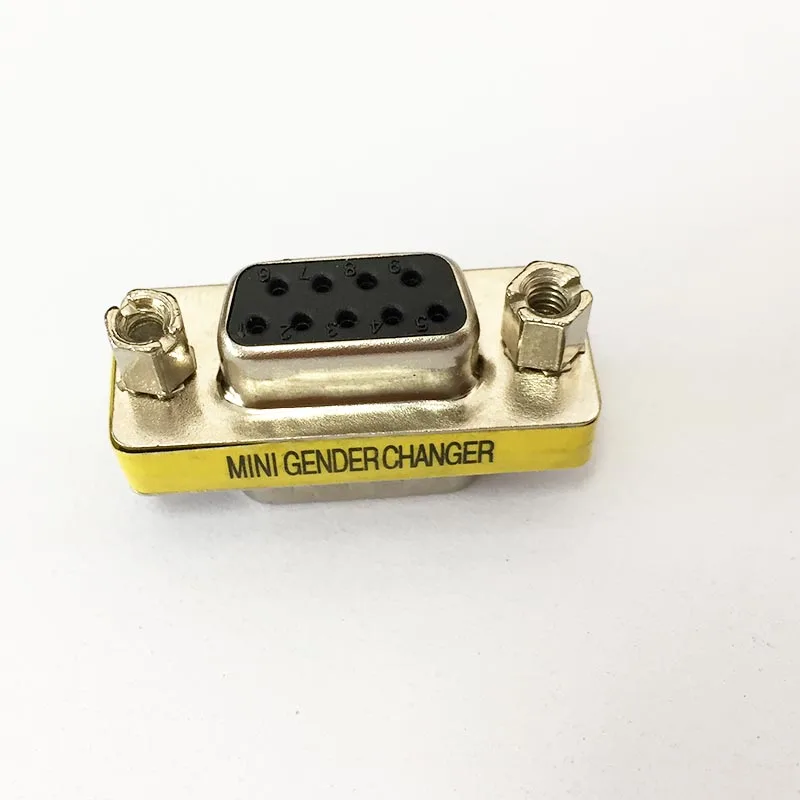 2 шт. RS232 мужчин и женщин Серийный адаптер COM 9 контактам|adapter|adapter femaleadapter terminal |