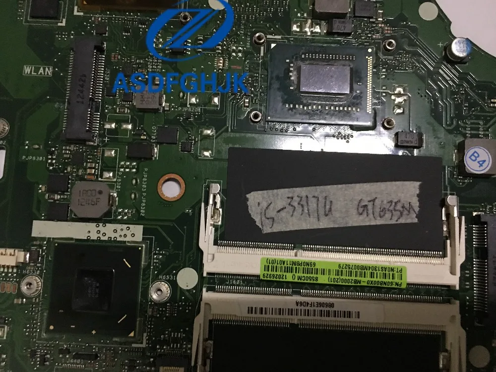 K56CM для ASUS K56CB A56C S550CM материнская плата ноутбука i5 GT635M 2 Гб тестирование 100%