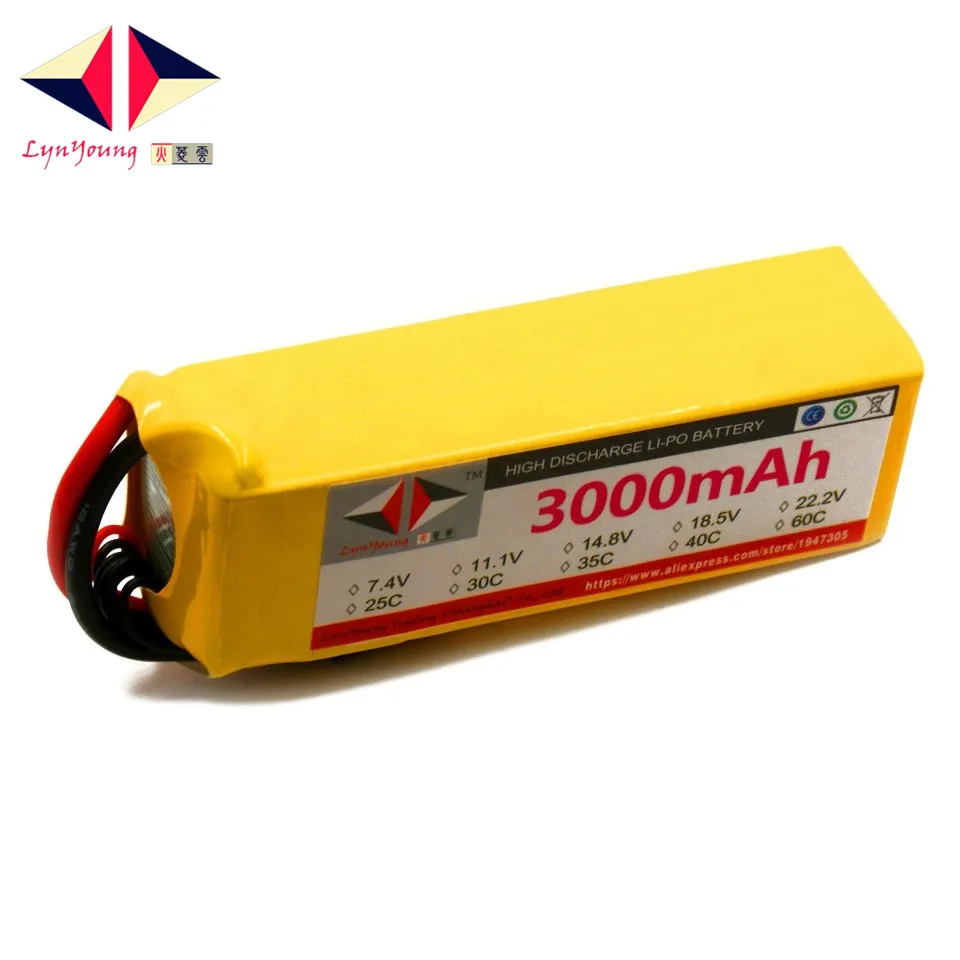 Аккумулятор HX Lipo 5S 18 5 в 3000 мАч 25C 30C 35C 40C 60C для радиоуправляемого дрона