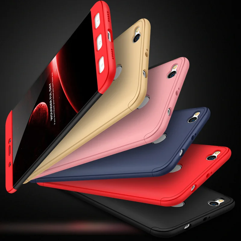 Оригинальный чехол 3 в 1 для Xiaomi Mi Redmi 4X 5 0 &quotЖесткий ПК Hybird защитный 360 полная