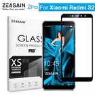 Оригинальный защитный экран ZEASAIN, 2 упаковки, для Xiaomi Redmi S2 Xiomi Redmi S 2, закаленное стекло 9H, ультратонкое защитное стекло, пленка