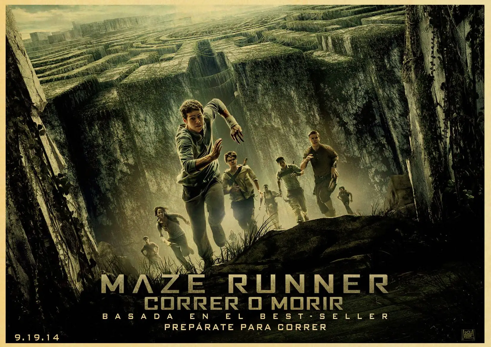 

Постер "Бегущий в лабиринте" lanxihaibao