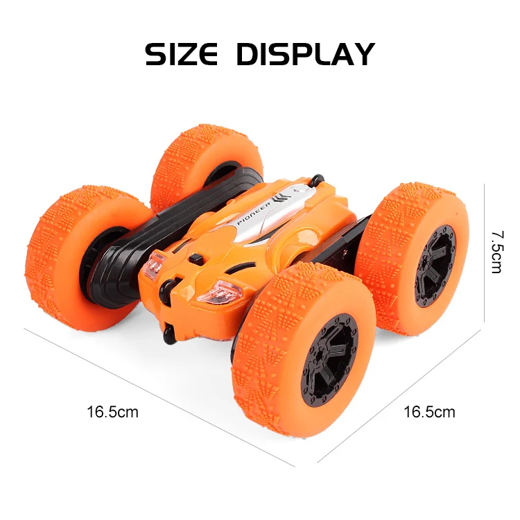 RC автомобиль 2 4G 4CH трюк Дрифт деформации багги Рок Гусеничный ролл 360 градусов