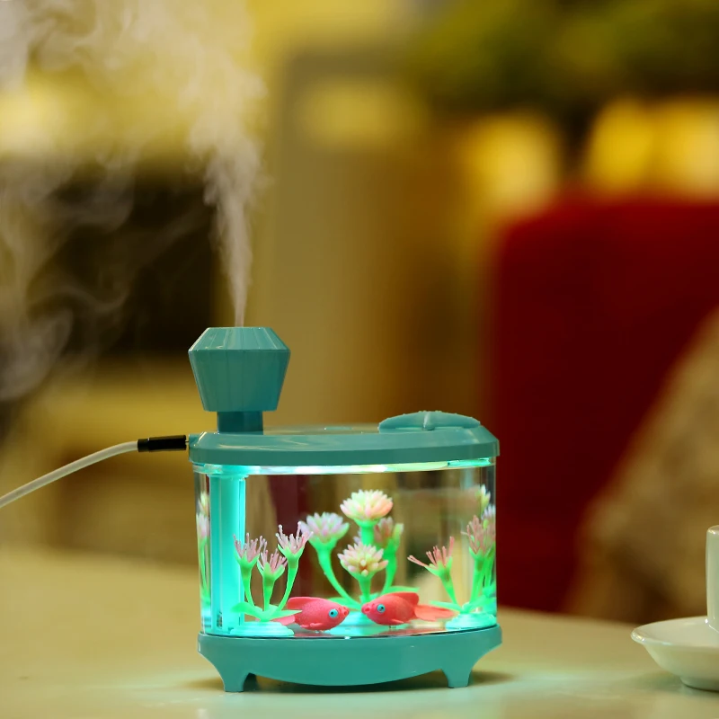 Увлажнитель Ароматизатор воздуха с USB и светодиодный светильник кой 460 мл|mist maker|usb