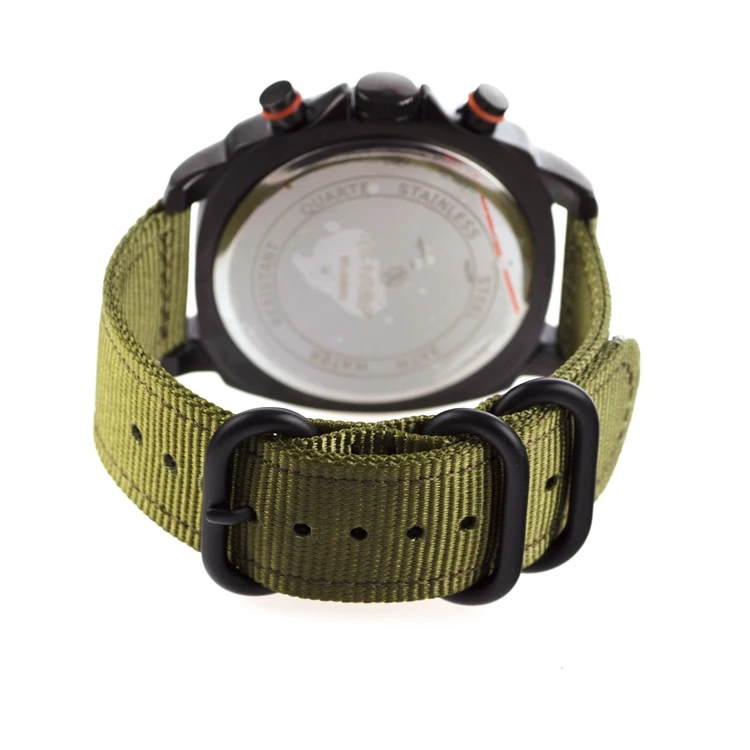 Ремешок из импортной нейлоновой ткани для мужских и женских часов 3 ZULU 20 мм 22 24 |