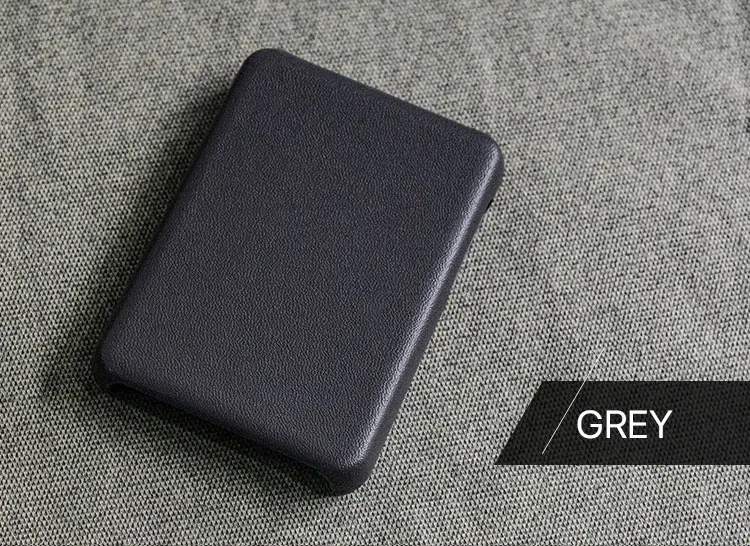 Пластиковый чехол из искусственной кожи для HiBy R3, Bluetooth, MP3-плеер с высоким разрешением, музыкальный плеер без потерь, цифровой аудиоплеер - Цвет: Gray
