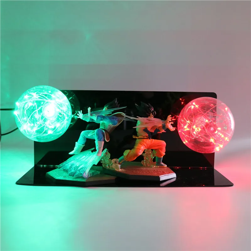 Dragon Ball Z Vegeta Son Goku Супер Saiyan светодиодная осветительная лампа аниме детская