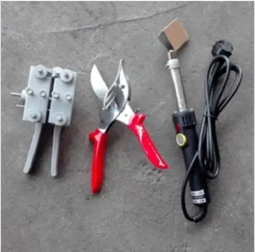 

Tools for PU Round Belt Welding Machine Welding Clamp+Scissor+Soldering Iron