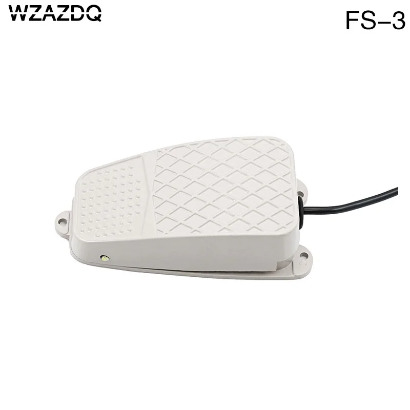 WZAZDQ ножного переключателя FS 3 железа self Сброс источника питания трехпроводной