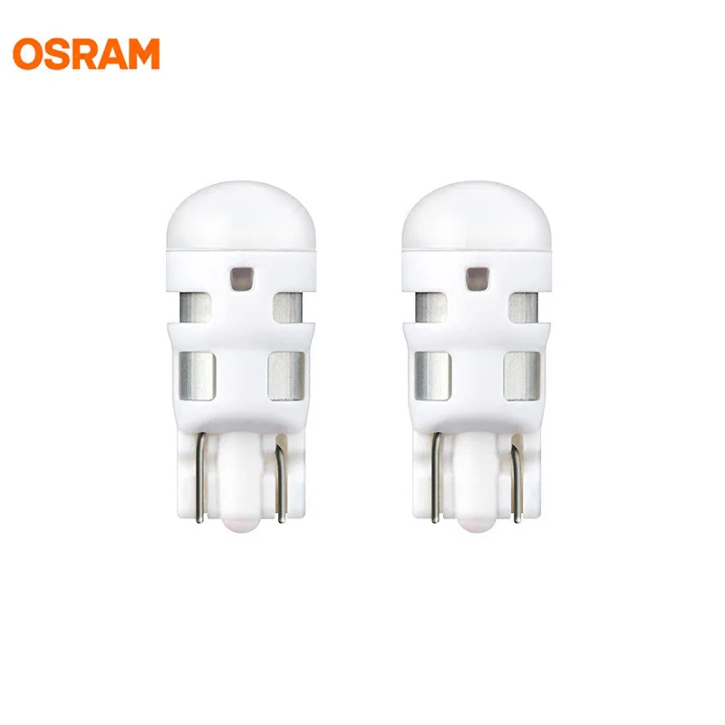 OSRAM СВЕТОДИОДНЫЙ T10 2880CW W5W 6000K 12V 1W холодный белый Светодиодный riving стандартный
