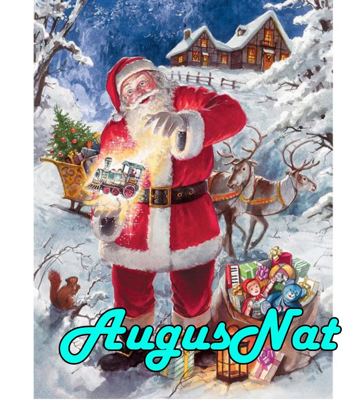 Санта-Клаус бриллиантовый рисунок Рождество олень daimond мозаика Снежный домик