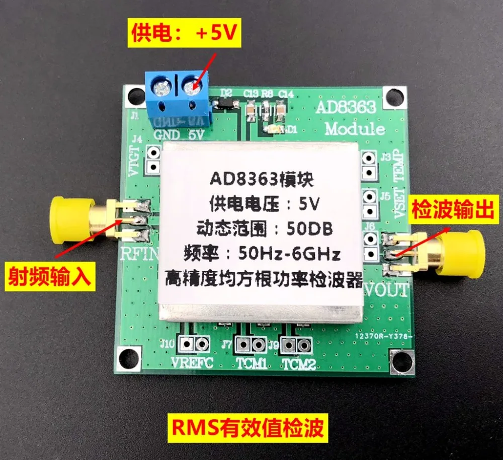 AD8363 передатчик Индикатор силы сигнала (TSSI) Высокая точность RMS преобразование