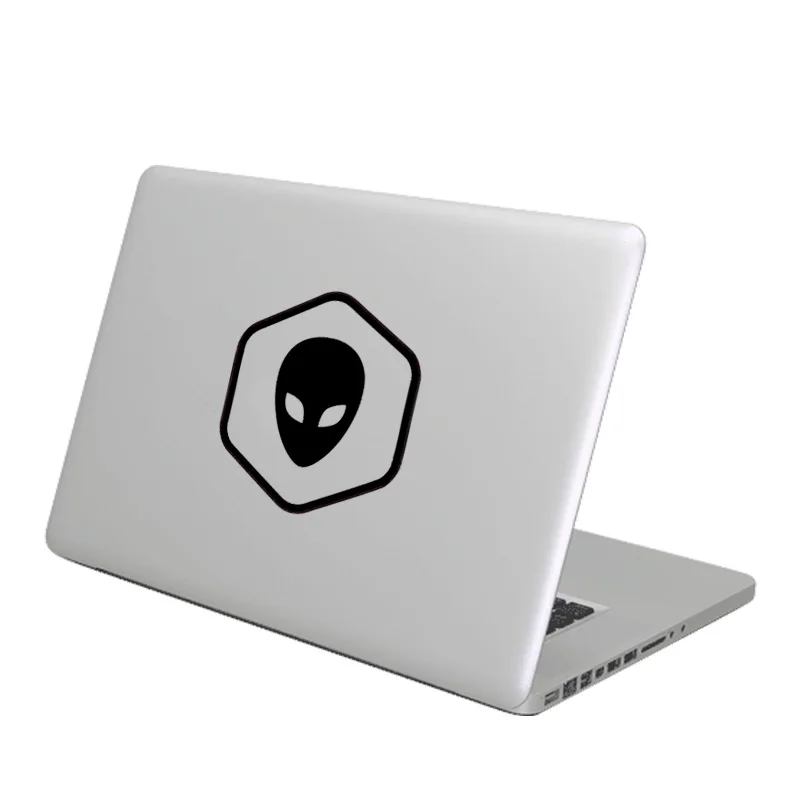 Наклейка ET с логотипом и головой инопланетянина для ноутбука стикер Apple Macbook Pro Air
